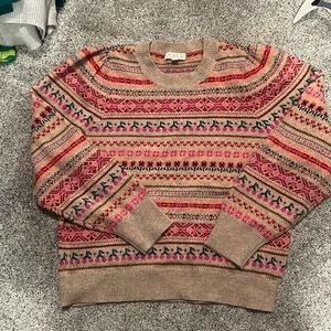 Fair isle sweater